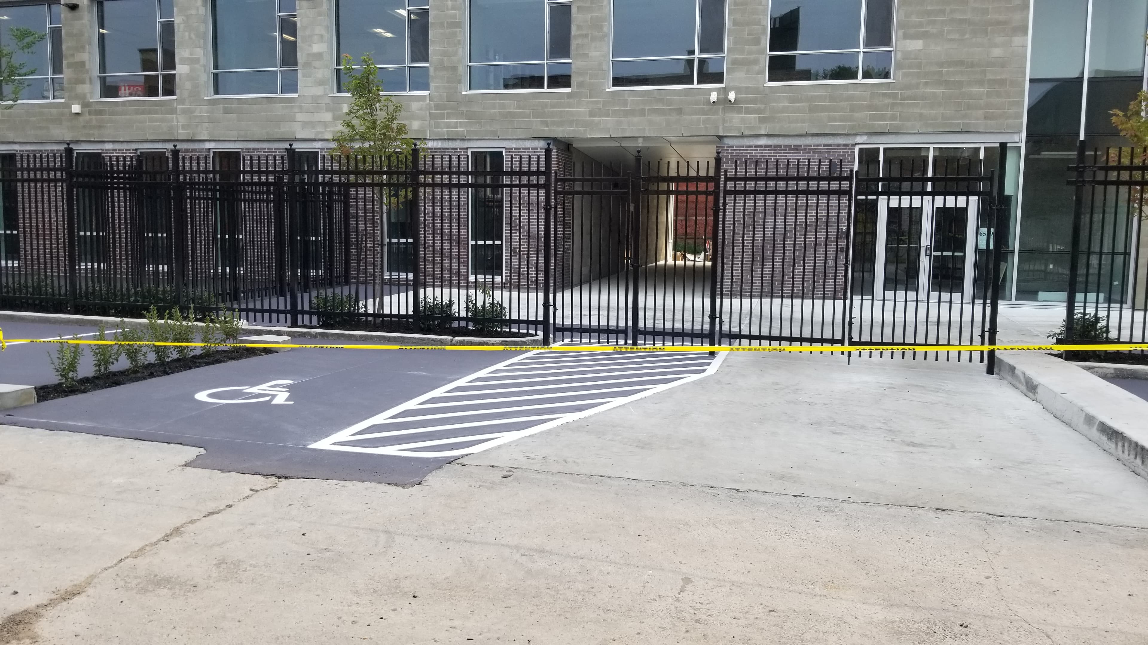 Parking Lots surface systems by HUB — Canadian installation — installation photo 8