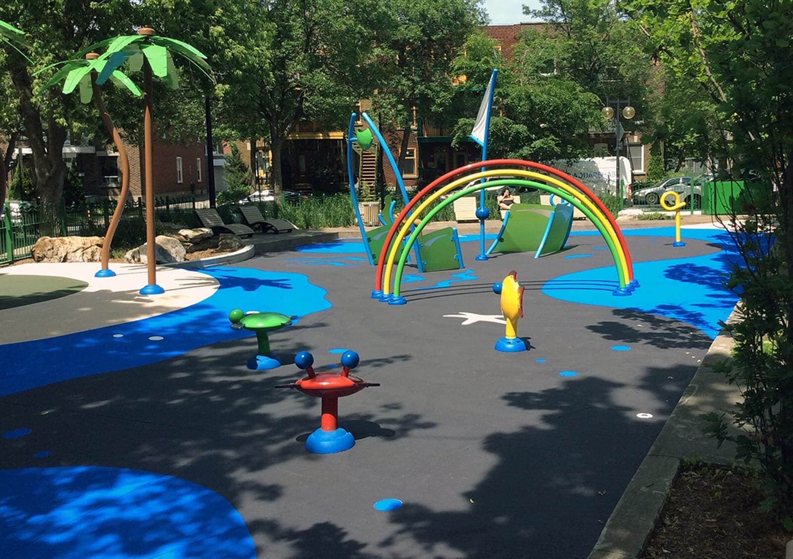 Waterpark Surface Coating