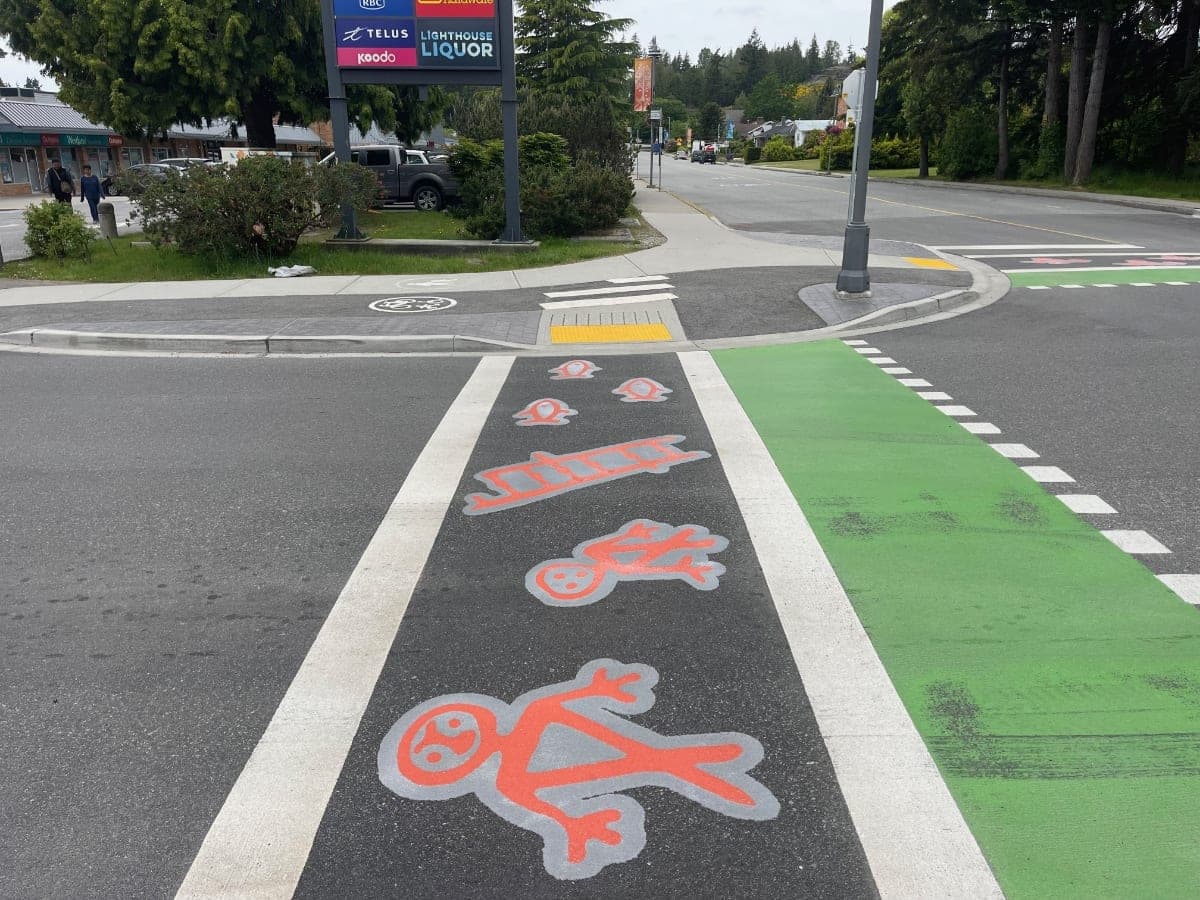 Pictograph Crosswalk
