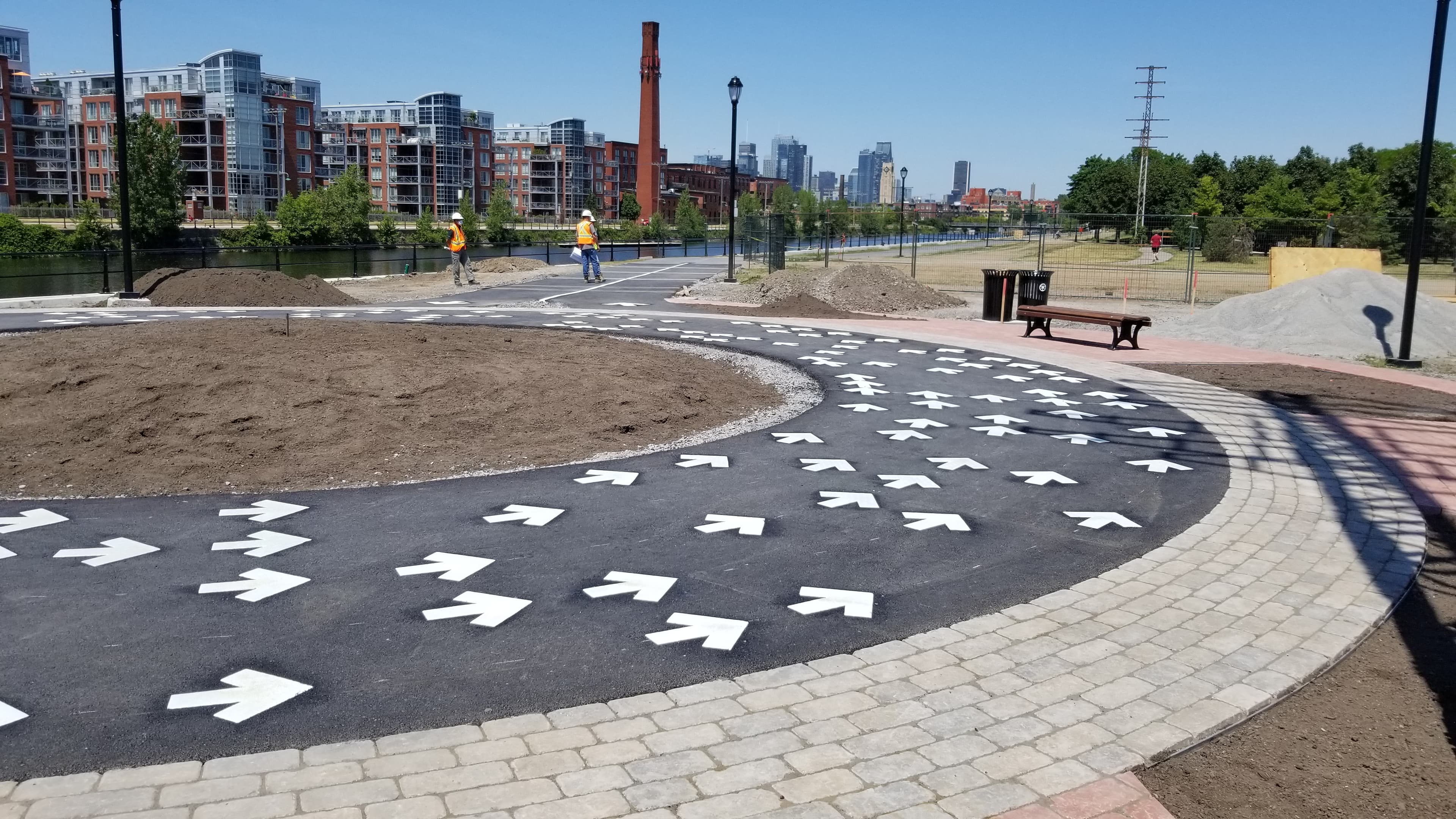 DecoMark decorative pavement by HUB Surface Systems — installation photo 6