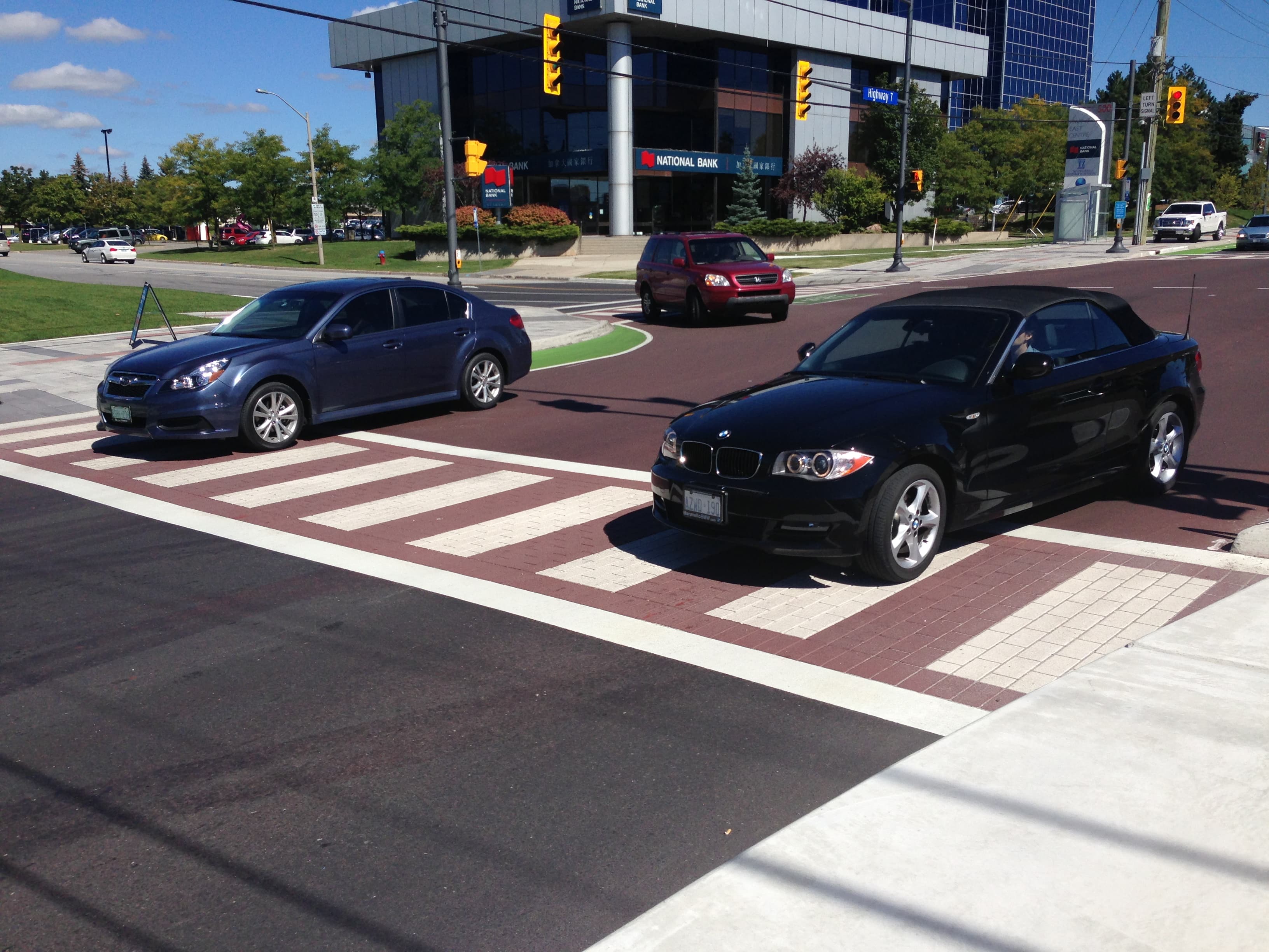 Crosswalks surface systems by HUB — Canadian installation — installation photo 4