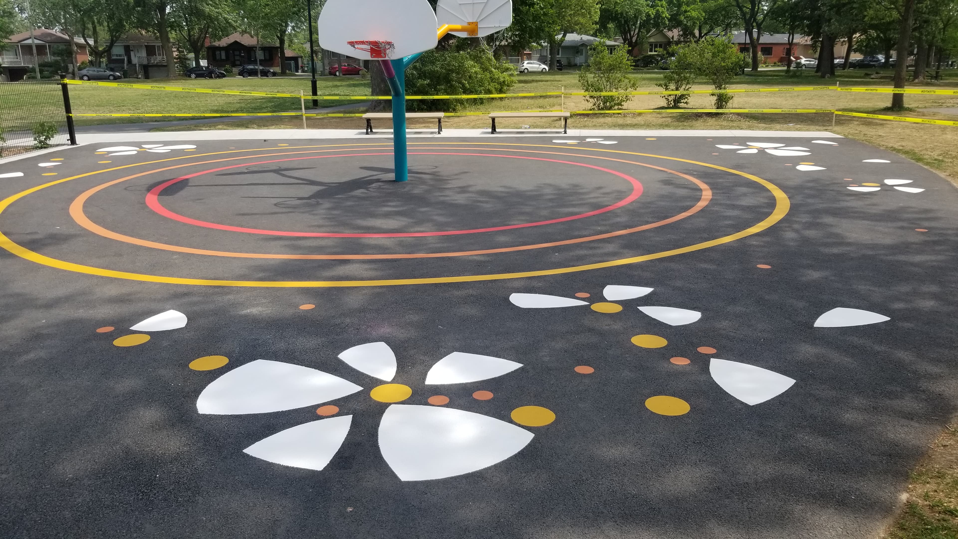 Playgrounds surface systems by HUB — Canadian installation — installation photo 5