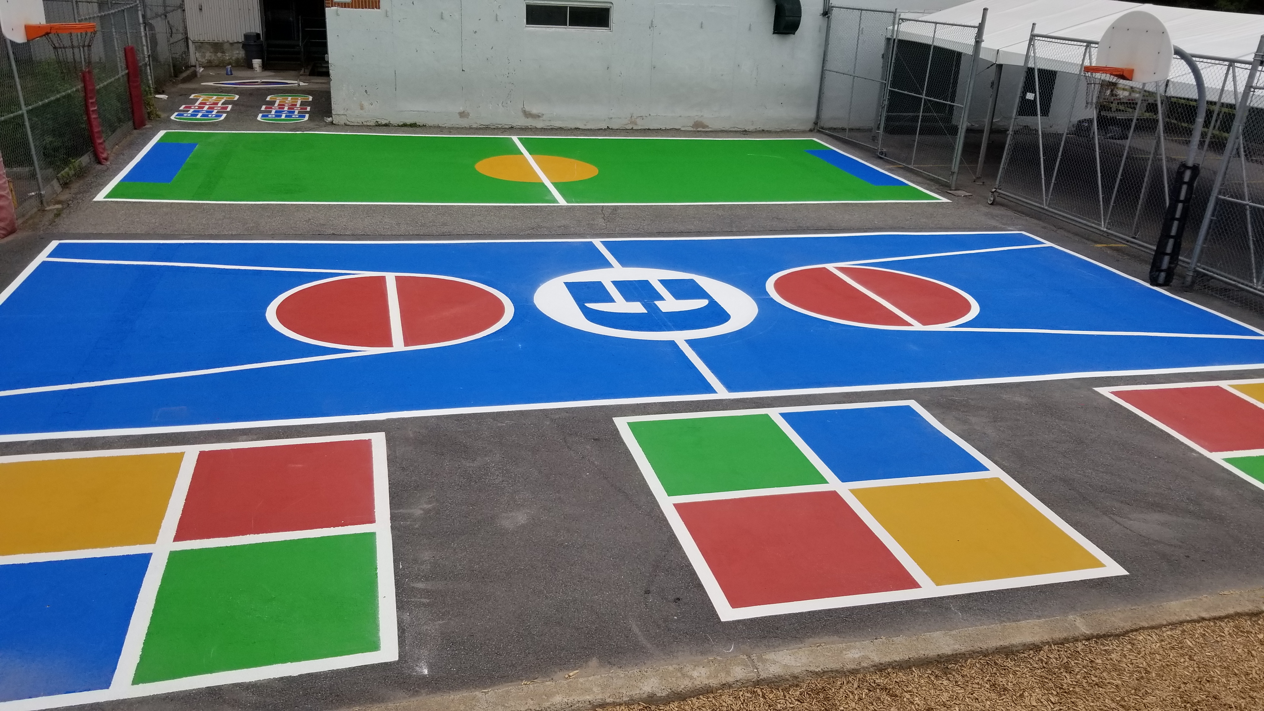 Sport Courts surface systems by HUB — Canadian installation — installation photo 4