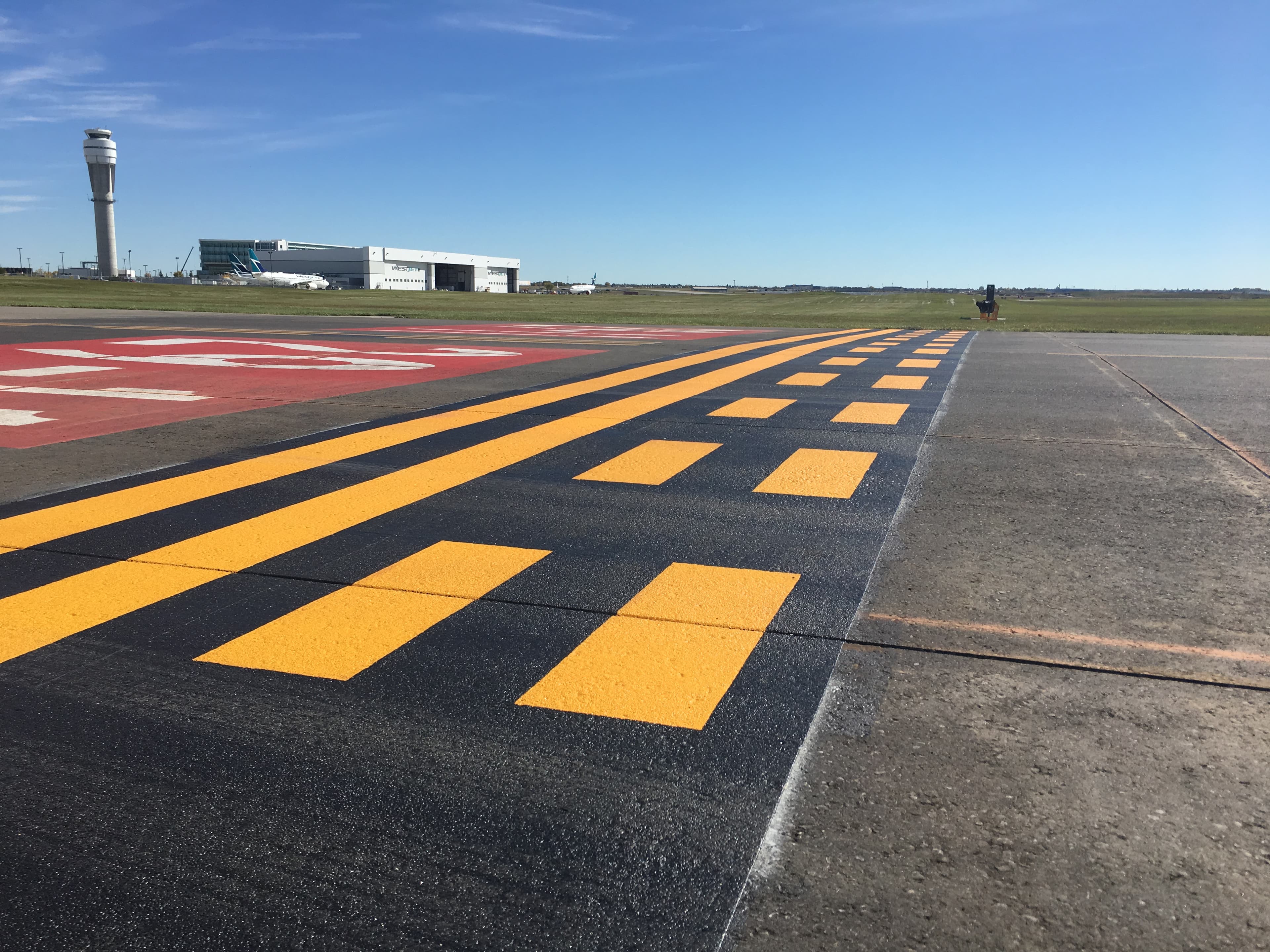 AirMark decorative pavement by HUB Surface Systems — installation photo 4