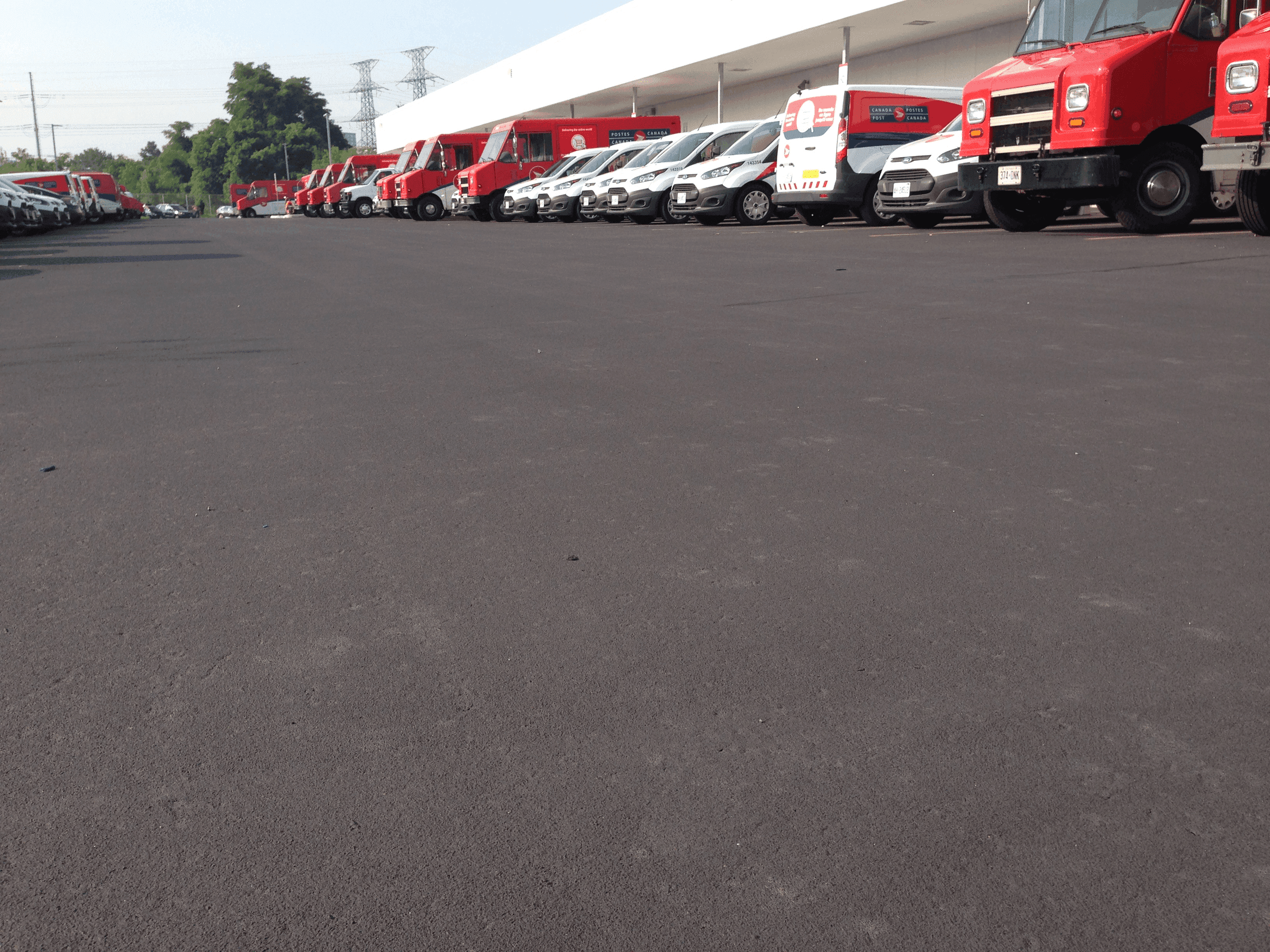 StreetBond decorative pavement by HUB Surface Systems — installation photo 3