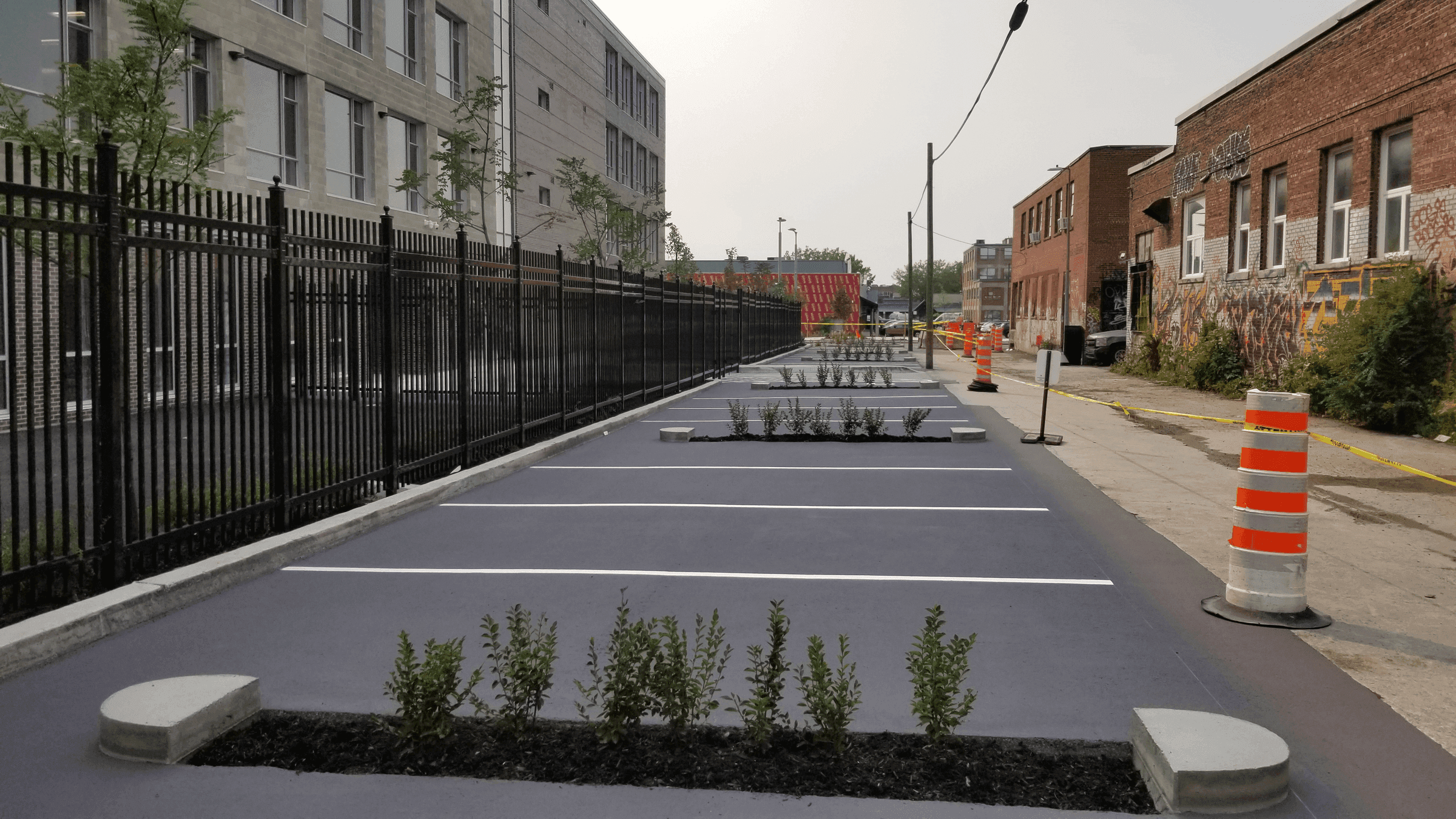 StreetBond decorative pavement by HUB Surface Systems — installation photo 5