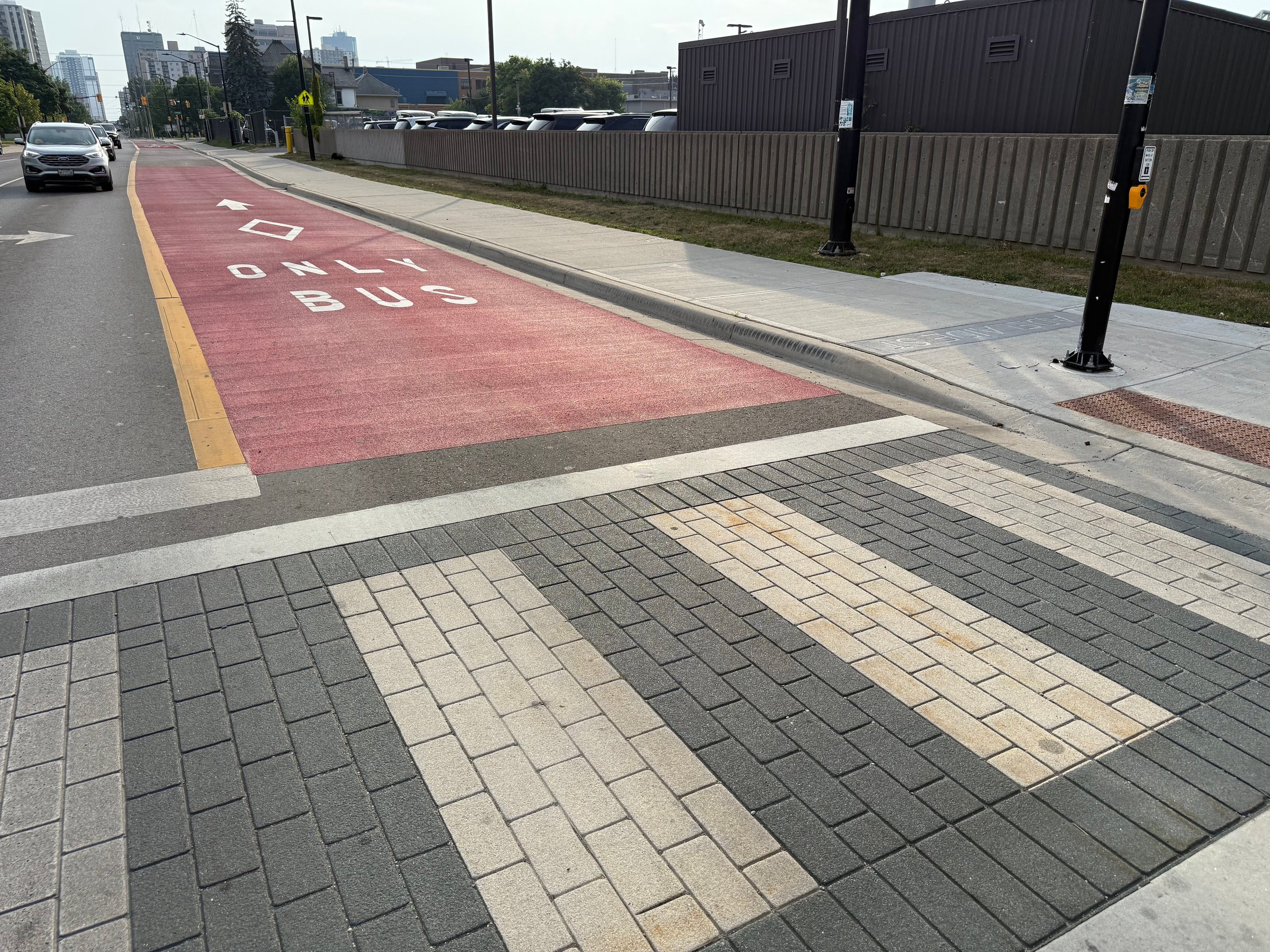 Bus Lanes — In Service