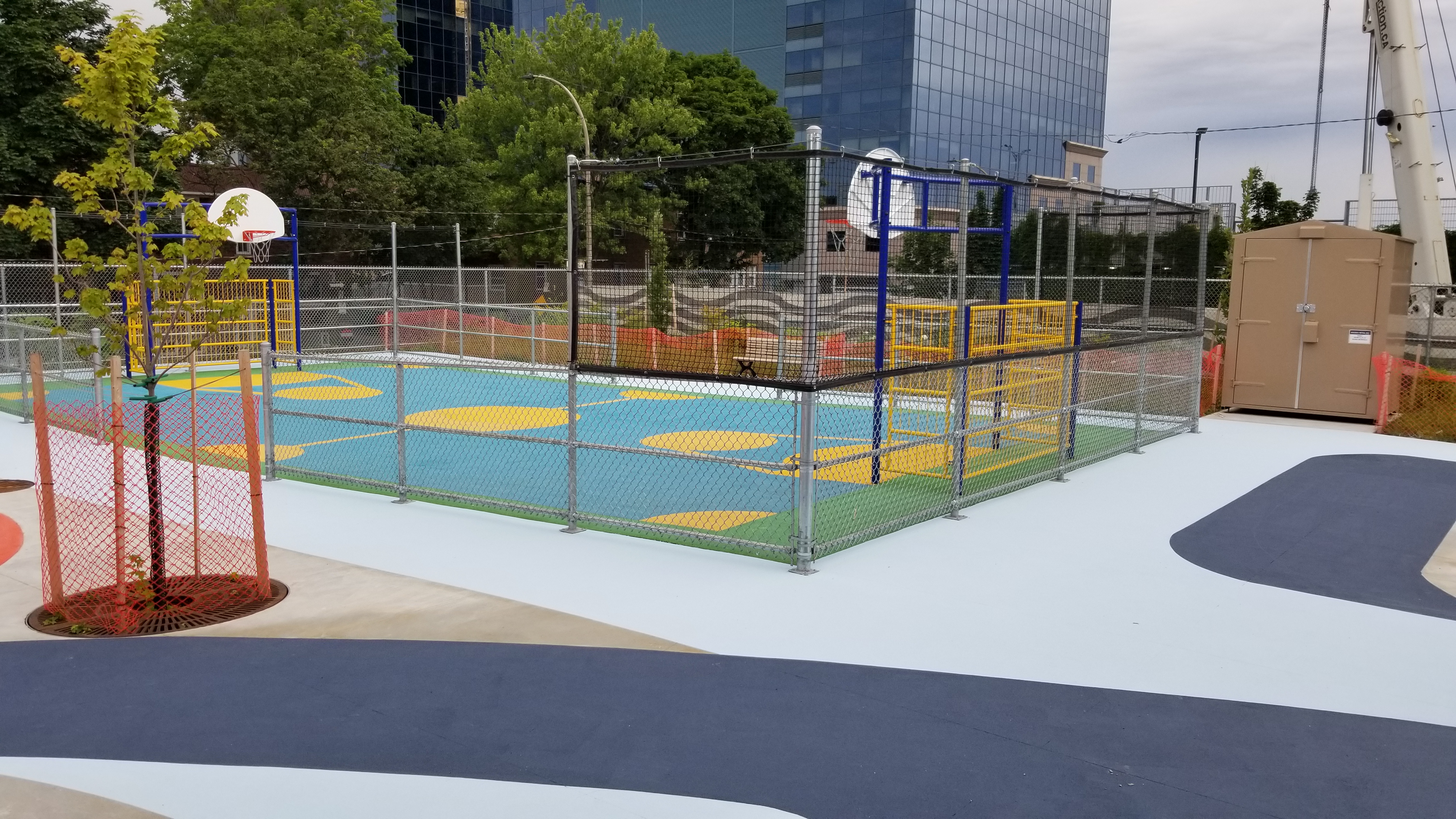 Sport Courts — Installation